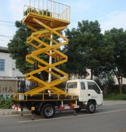 剪叉式車(chē)載升降平臺(tái) 剪叉式車(chē)載升降平臺(tái)